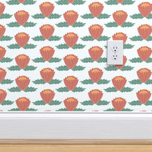 Load image into Gallery viewer, Queen Protea Removable Wallpaper (Pre-Pasted and Peel and Stick)
